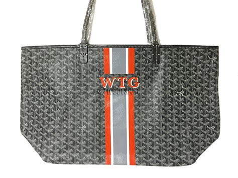 how to get goyard personalized|cost of personalized goyard tote.